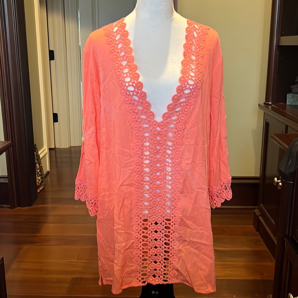 La Blanca swim cover up large